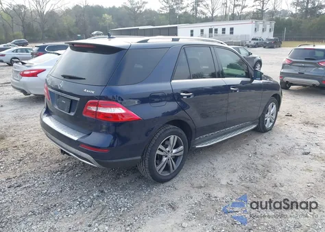 2015 Mercedes-Benz Ml 350 4Matic from USA, damaged, VIN 4JGDA5HB0FA582097